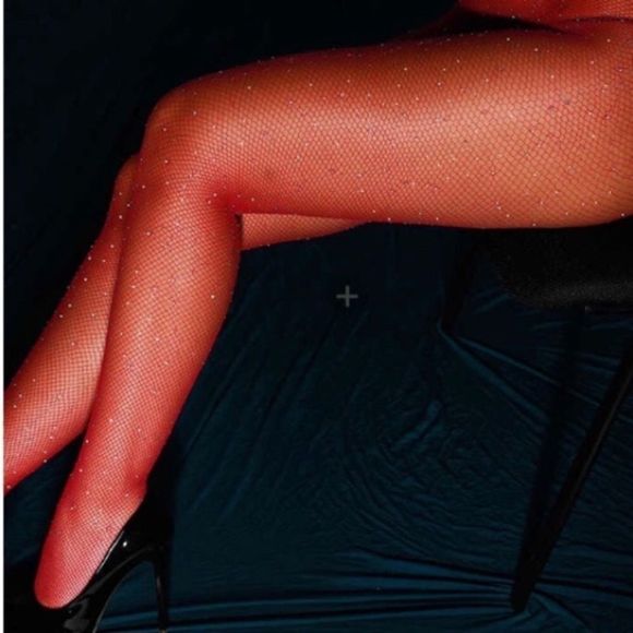 💎 Red Rhinestone Fishnets! 💎 - Picture 3 of 3